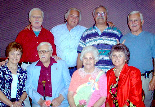 Carl J. and Lois McKeever with their six children